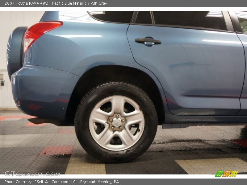 Pacific Blue Metallic / Ash Gray 2007 Toyota RAV4 4WD