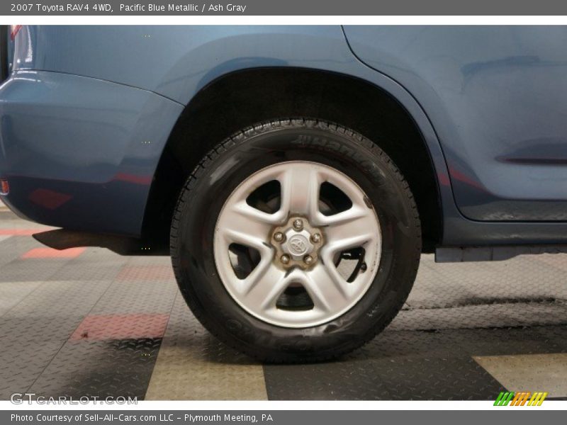 Pacific Blue Metallic / Ash Gray 2007 Toyota RAV4 4WD