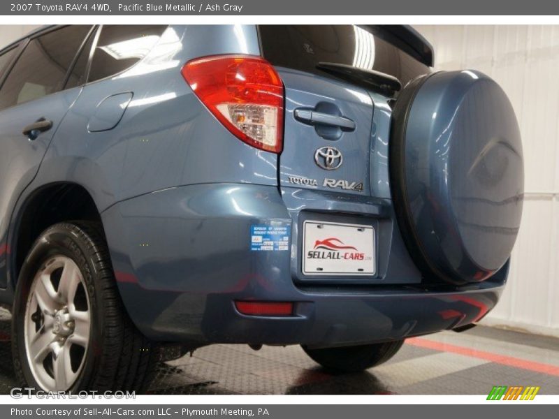 Pacific Blue Metallic / Ash Gray 2007 Toyota RAV4 4WD