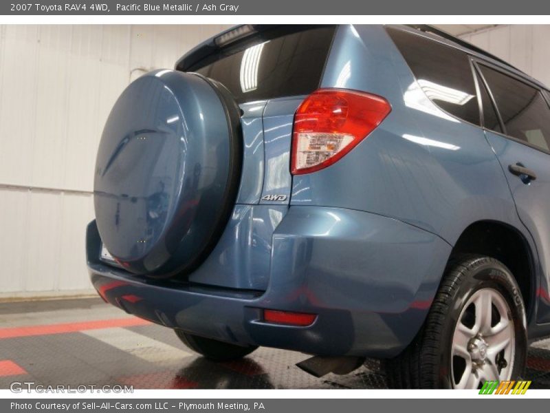 Pacific Blue Metallic / Ash Gray 2007 Toyota RAV4 4WD