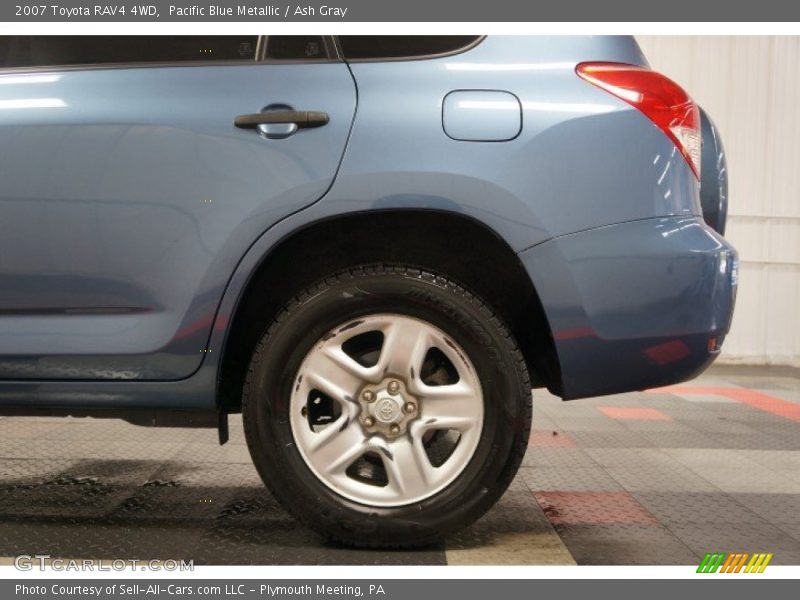 Pacific Blue Metallic / Ash Gray 2007 Toyota RAV4 4WD