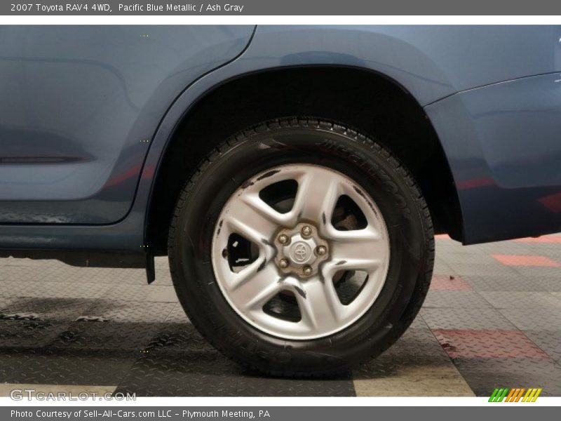 Pacific Blue Metallic / Ash Gray 2007 Toyota RAV4 4WD