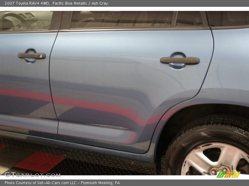 Pacific Blue Metallic / Ash Gray 2007 Toyota RAV4 4WD