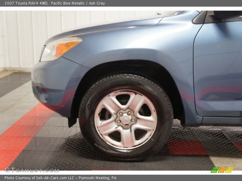 Pacific Blue Metallic / Ash Gray 2007 Toyota RAV4 4WD