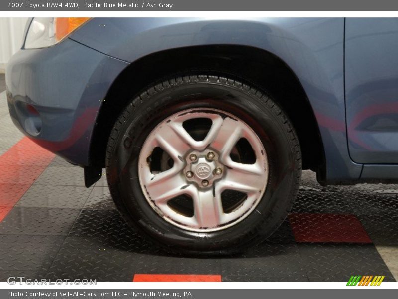 Pacific Blue Metallic / Ash Gray 2007 Toyota RAV4 4WD