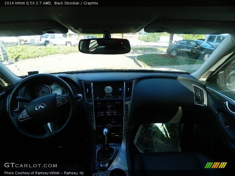 Black Obsidian / Graphite 2014 Infiniti Q 50 3.7 AWD