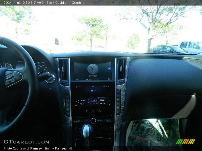 Black Obsidian / Graphite 2014 Infiniti Q 50 3.7 AWD
