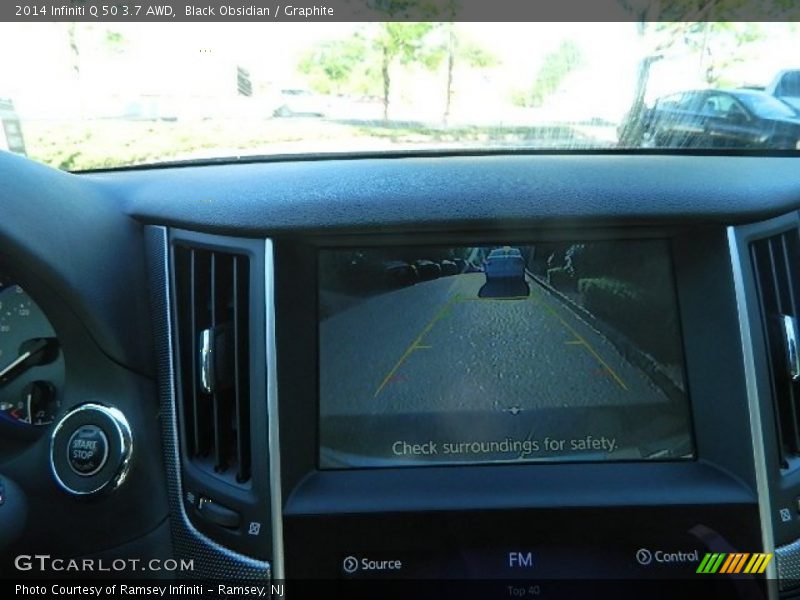 Black Obsidian / Graphite 2014 Infiniti Q 50 3.7 AWD