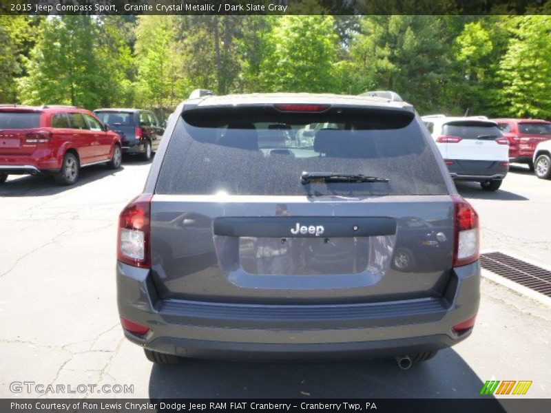 Granite Crystal Metallic / Dark Slate Gray 2015 Jeep Compass Sport