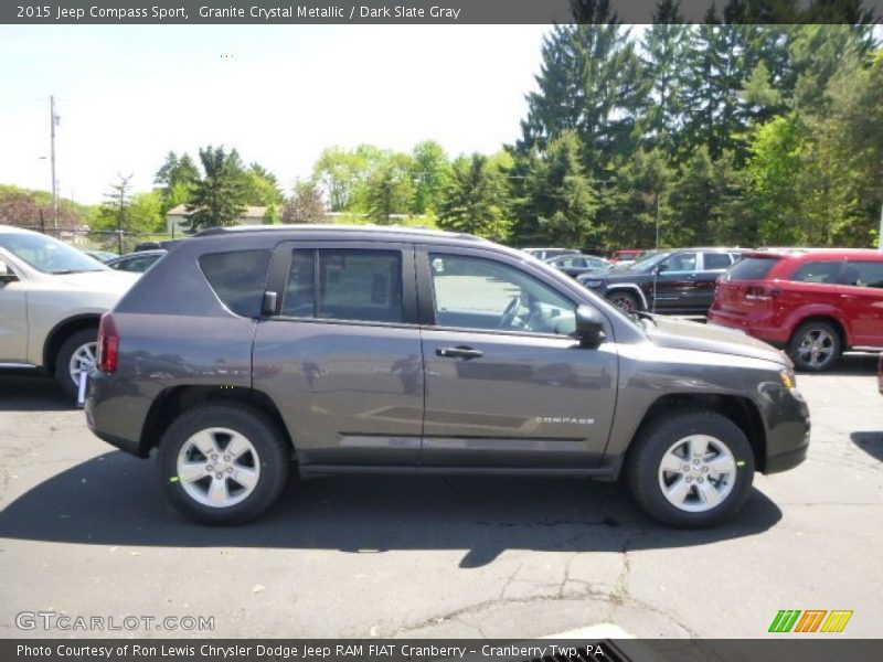Granite Crystal Metallic / Dark Slate Gray 2015 Jeep Compass Sport