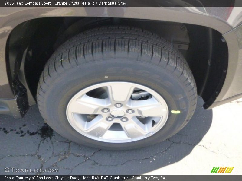 Granite Crystal Metallic / Dark Slate Gray 2015 Jeep Compass Sport