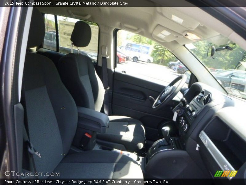 Granite Crystal Metallic / Dark Slate Gray 2015 Jeep Compass Sport