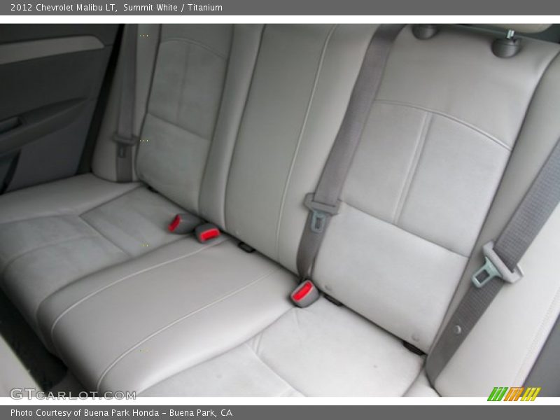 Summit White / Titanium 2012 Chevrolet Malibu LT
