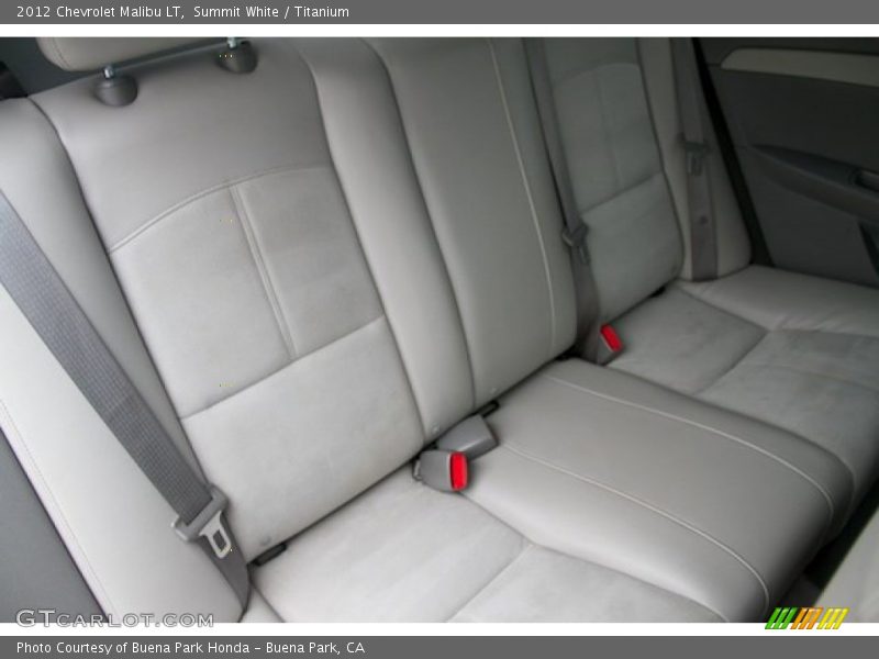 Summit White / Titanium 2012 Chevrolet Malibu LT