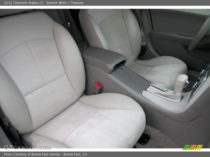 Summit White / Titanium 2012 Chevrolet Malibu LT