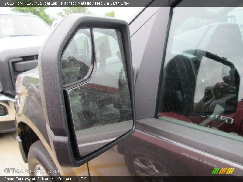 Magnetic Metallic / Medium Earth Gray 2015 Ford F150 XL SuperCab