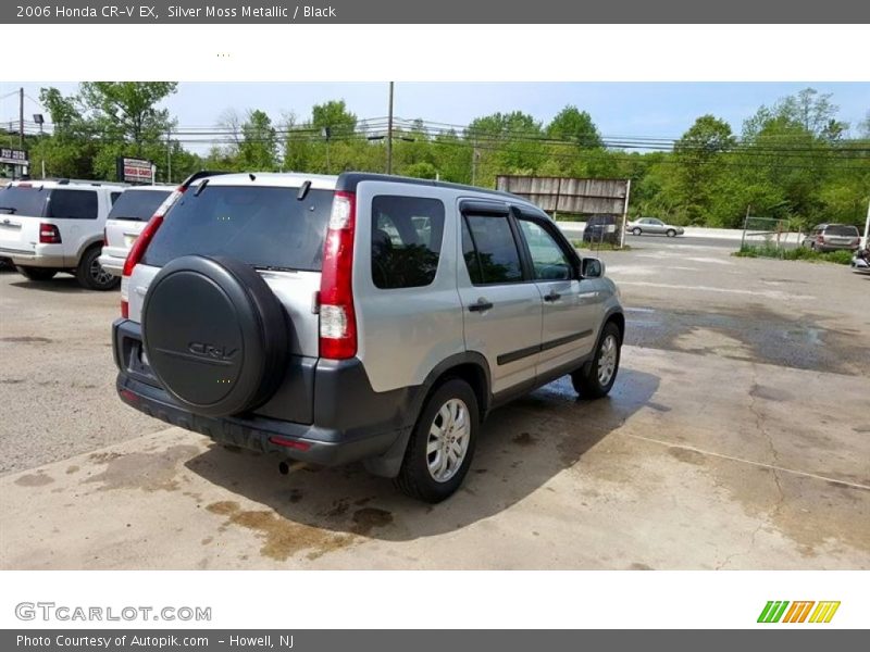 Silver Moss Metallic / Black 2006 Honda CR-V EX
