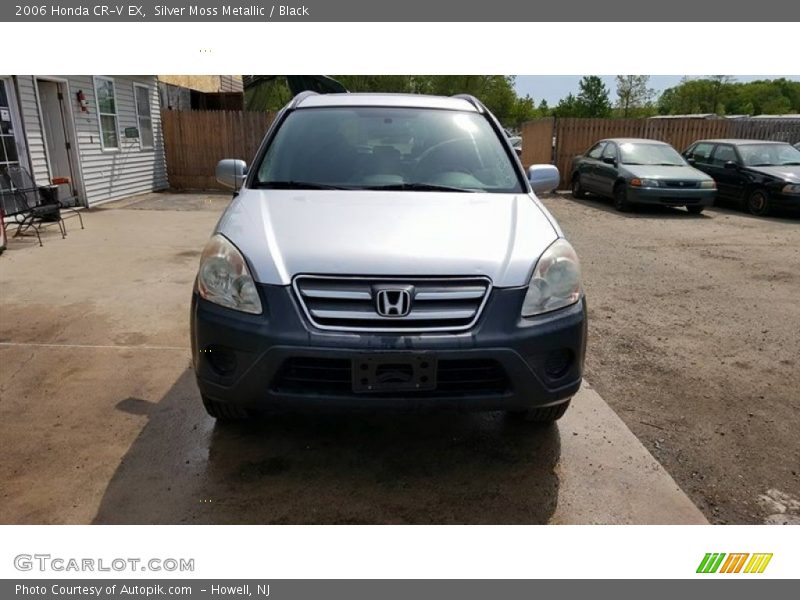 Silver Moss Metallic / Black 2006 Honda CR-V EX