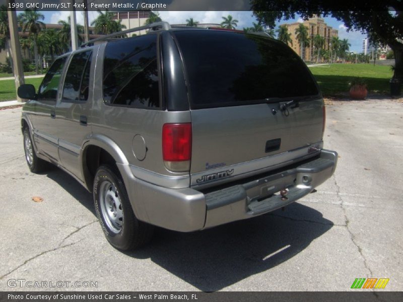 Pewter Metallic / Graphite 1998 GMC Jimmy SLT 4x4