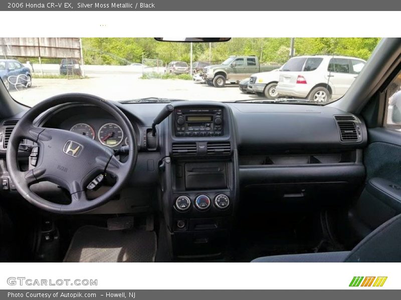 Silver Moss Metallic / Black 2006 Honda CR-V EX