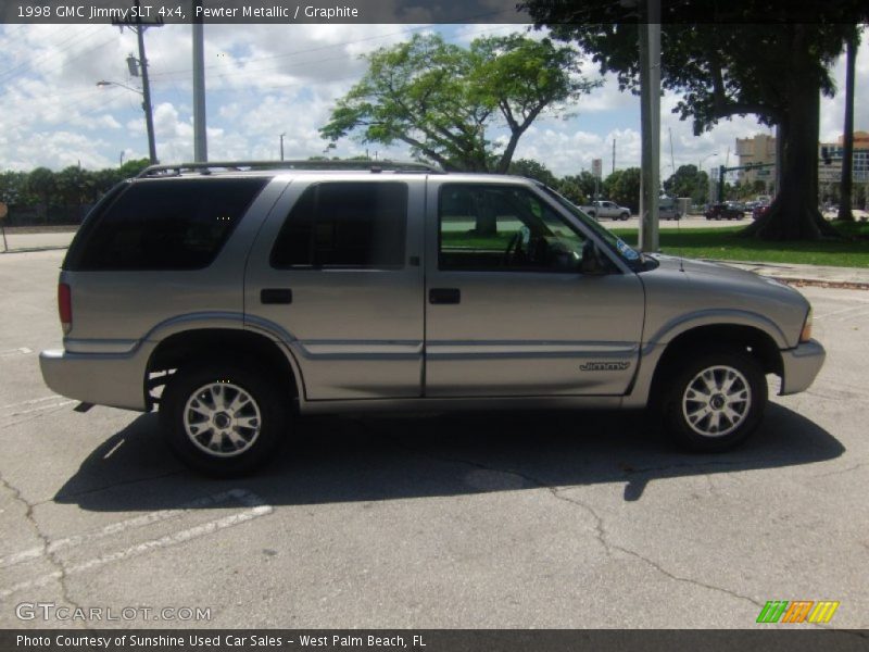 Pewter Metallic / Graphite 1998 GMC Jimmy SLT 4x4