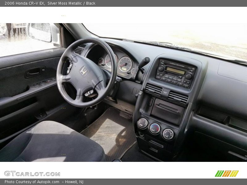 Silver Moss Metallic / Black 2006 Honda CR-V EX