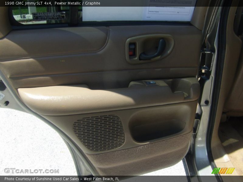 Pewter Metallic / Graphite 1998 GMC Jimmy SLT 4x4