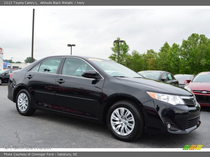 Attitude Black Metallic / Ivory 2013 Toyota Camry L