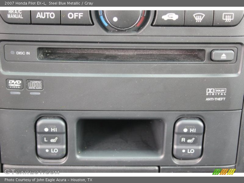 Steel Blue Metallic / Gray 2007 Honda Pilot EX-L