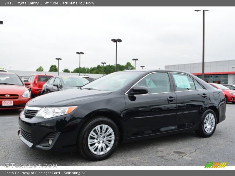 Attitude Black Metallic / Ivory 2013 Toyota Camry L