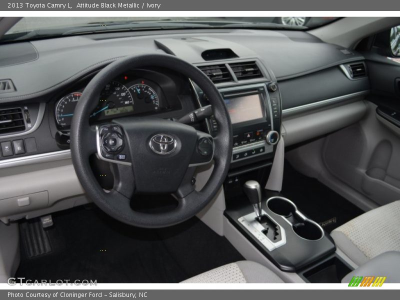 Attitude Black Metallic / Ivory 2013 Toyota Camry L