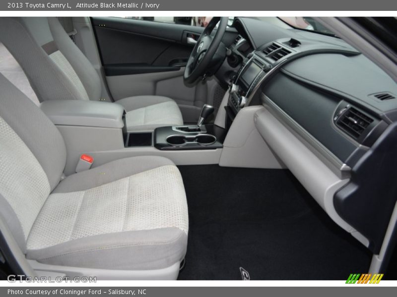 Attitude Black Metallic / Ivory 2013 Toyota Camry L