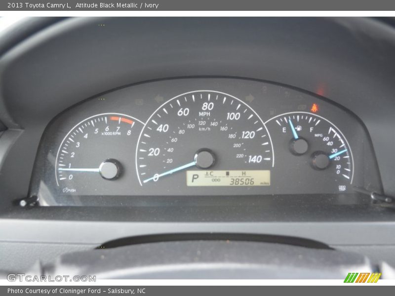 Attitude Black Metallic / Ivory 2013 Toyota Camry L