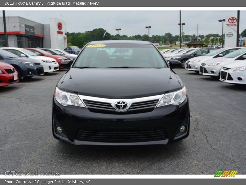 Attitude Black Metallic / Ivory 2013 Toyota Camry L