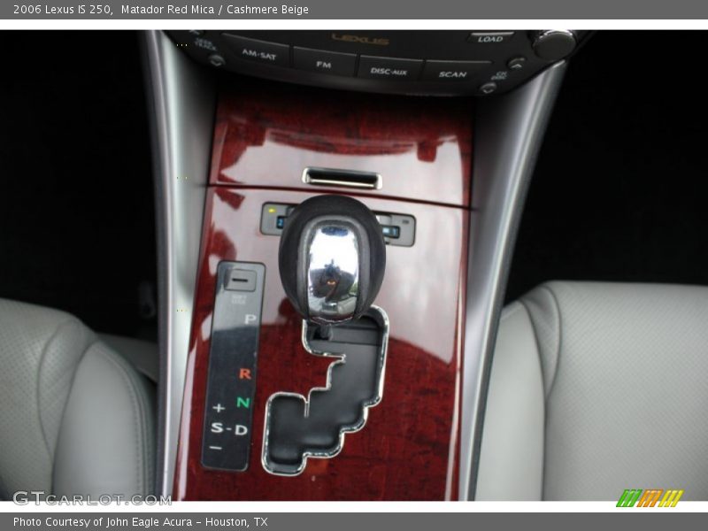 Matador Red Mica / Cashmere Beige 2006 Lexus IS 250