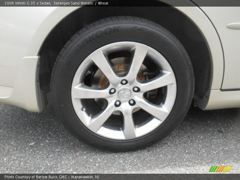 Serengeti Sand Metallic / Wheat 2006 Infiniti G 35 x Sedan