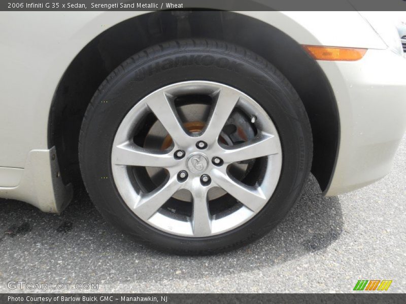 Serengeti Sand Metallic / Wheat 2006 Infiniti G 35 x Sedan