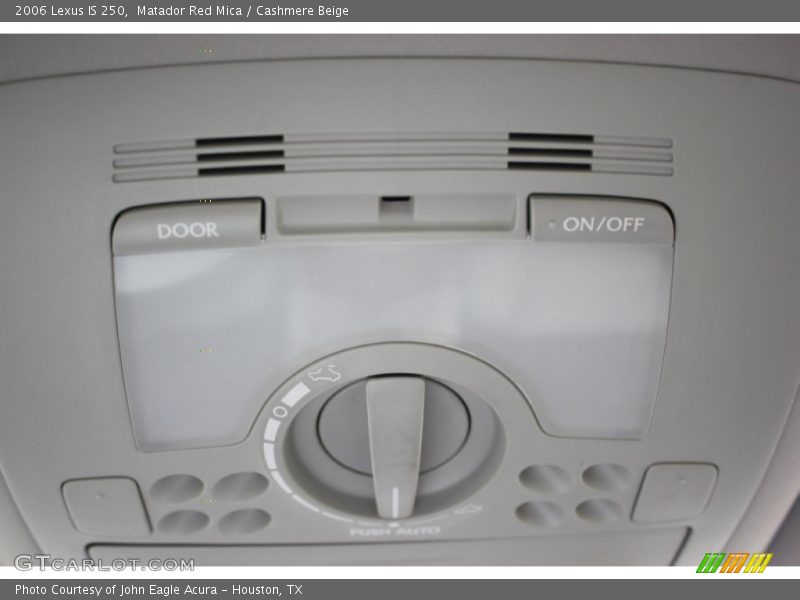 Matador Red Mica / Cashmere Beige 2006 Lexus IS 250