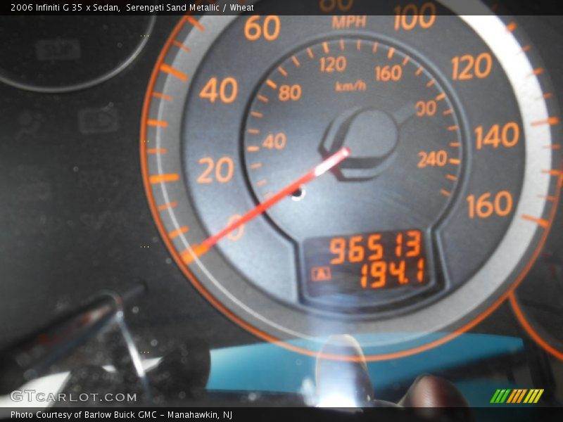 Serengeti Sand Metallic / Wheat 2006 Infiniti G 35 x Sedan