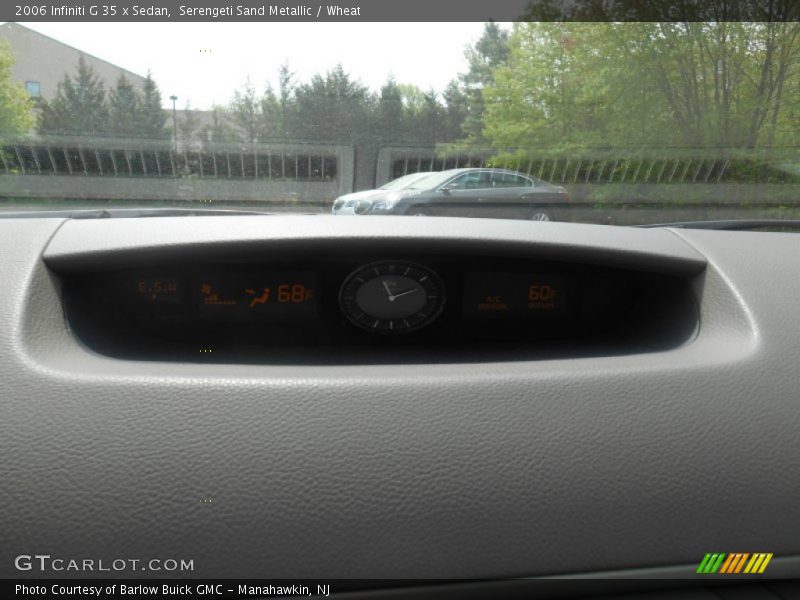 Serengeti Sand Metallic / Wheat 2006 Infiniti G 35 x Sedan