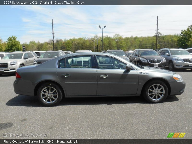 Sharkskin Gray / Titanium Gray 2007 Buick Lucerne CXL