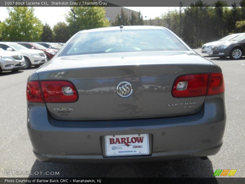 Sharkskin Gray / Titanium Gray 2007 Buick Lucerne CXL
