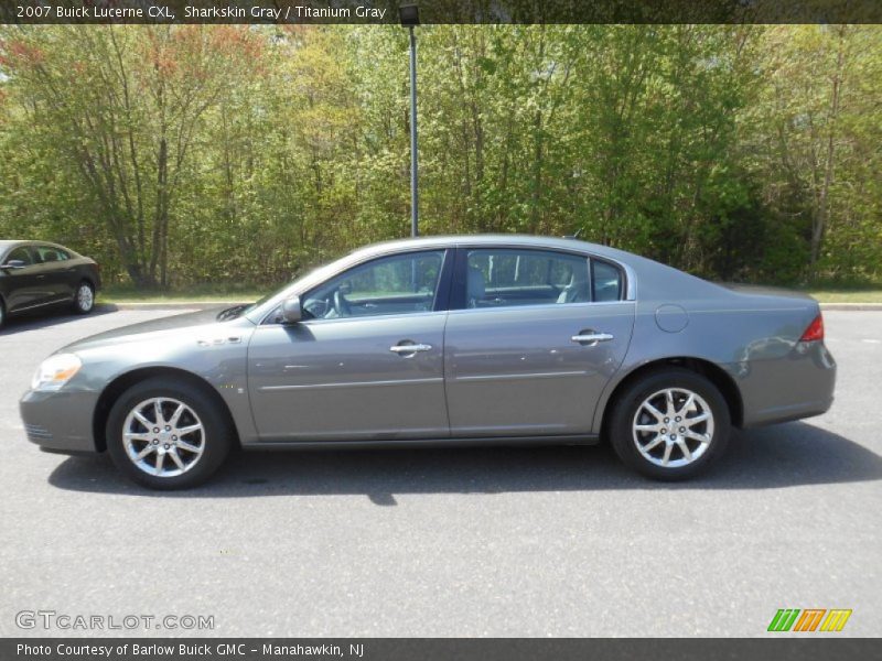 Sharkskin Gray / Titanium Gray 2007 Buick Lucerne CXL