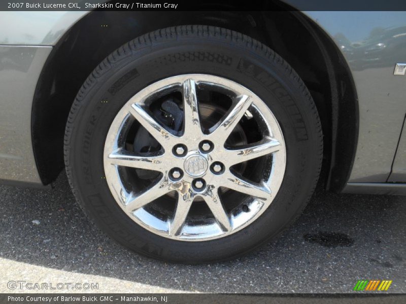 Sharkskin Gray / Titanium Gray 2007 Buick Lucerne CXL