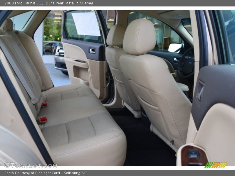 Dune Pearl Metallic / Camel 2008 Ford Taurus SEL