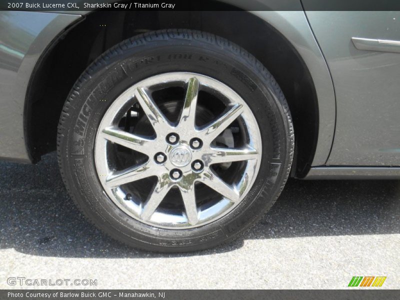 Sharkskin Gray / Titanium Gray 2007 Buick Lucerne CXL