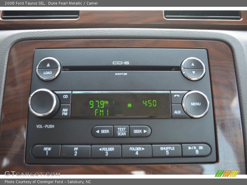 Dune Pearl Metallic / Camel 2008 Ford Taurus SEL