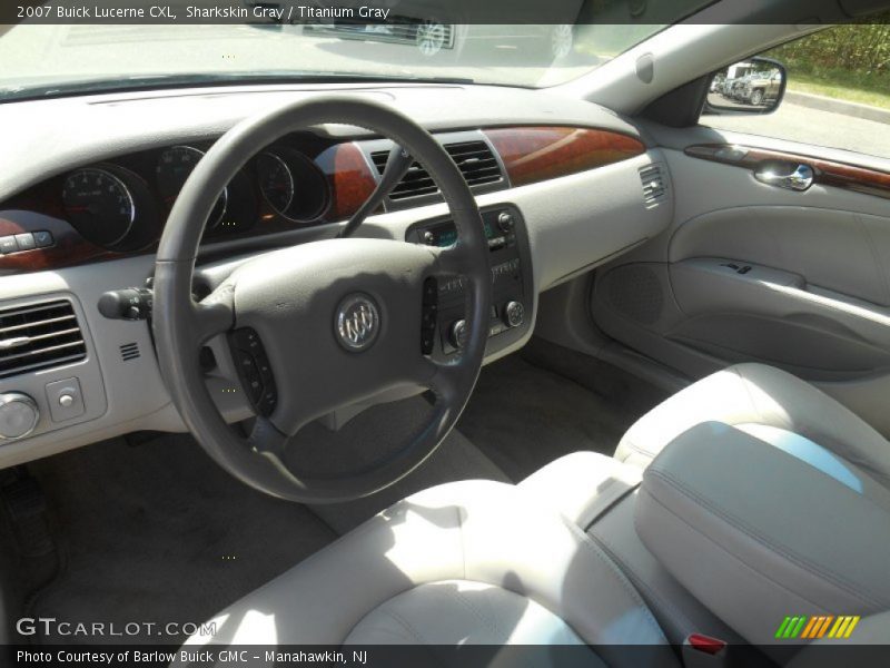 Sharkskin Gray / Titanium Gray 2007 Buick Lucerne CXL