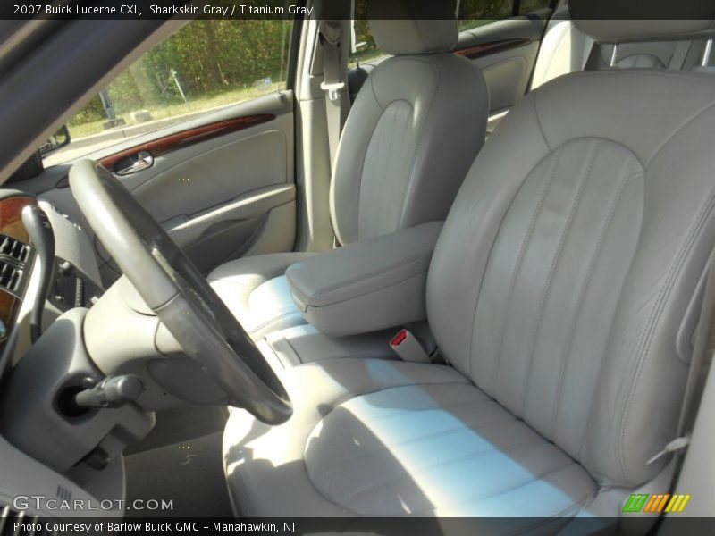 Sharkskin Gray / Titanium Gray 2007 Buick Lucerne CXL