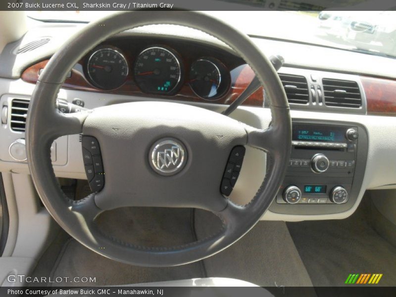 Sharkskin Gray / Titanium Gray 2007 Buick Lucerne CXL